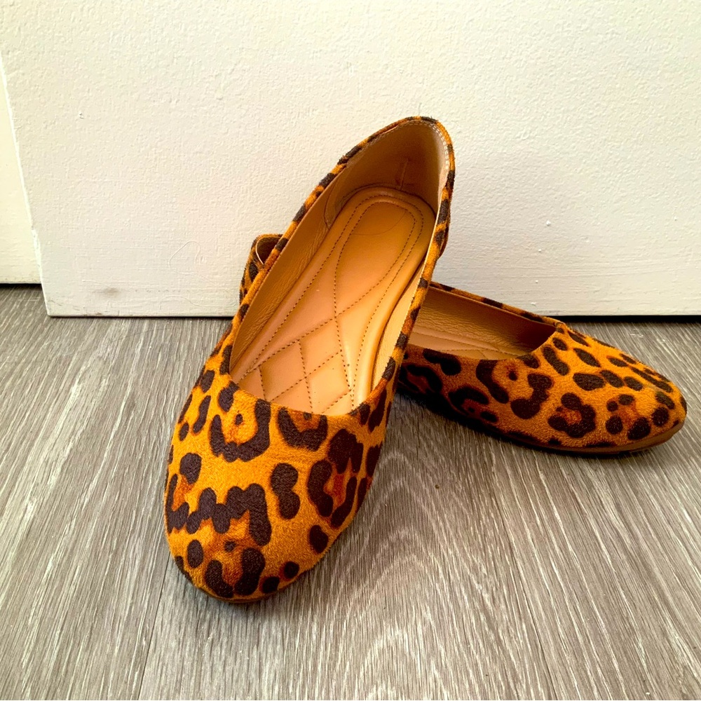 Leopard Print Ballet Flat Sz 8.5